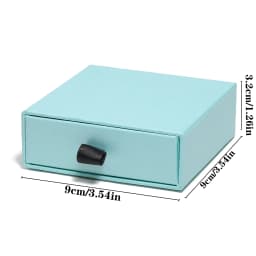 1pcs Kraft Paper Drawer Jewelry Packaging Box Greeting Card Necklace Bracelet Gift Display Case Boxes Cardboard Jewelry Storage