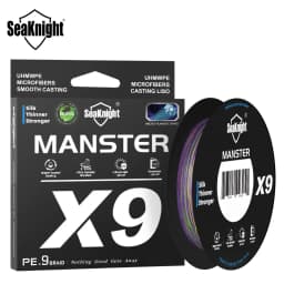 SeaKnight NEW X9 Series 9 Strand PE Braided Fishing Line Long Casting 150M 300M 500M Fishing Wire Tackle Smooth Carp Fishing
