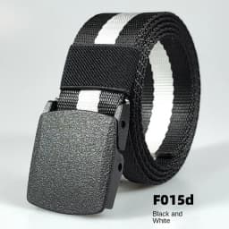 Red Automatic Buckle Nylon - Men Belt Waist Canvas Belt Outdoor Strap Travel Jeans Black Belts for Women