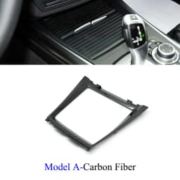 For BMW X5 X6 E70 E71 E72 Front Center Console Panel Bezel Water Cup Holder Decorative Panel Cover Trim 51166956756 51169129401