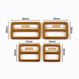 5/10Pcs 20/25/32/38mm Metal Tri-Glide Slider Clasp Bag Straps Buckles Handbag Backpack Strap Adjust Buckle DIY Bags Accessories