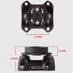 Unionjack bicycle computer bracket for brompton tline aceoffix c5 d10 31.8mm stem cover