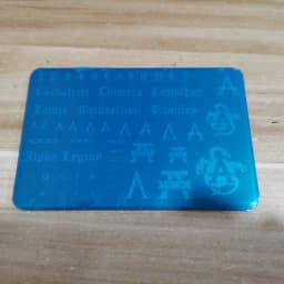 2Pcs/Design OEM Custom Customized DIY Design Stainless Steel Nail Art Stamping Template Plate with Your Own Drawing Regular Size