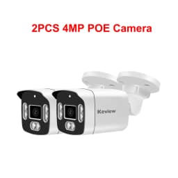 4K Poe Video Surveillance Camera IP Onvif Audio 48V POE Or DC 12V 4MP 8MP Night Vision Bullet WaterProof security camera for NVR