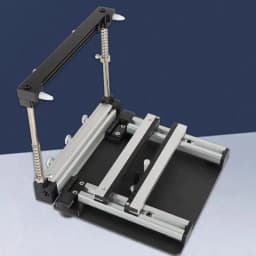 100x100MM Manual Small Screen Printing Station SMT PCB Steel Mesh Solder Paste Printing Table