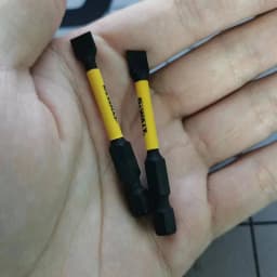 DEWALT SL8 57MM Slotted Impact Drill Bits High Speed Steel Hard Metal Screwdriver Batch Head 5PCS