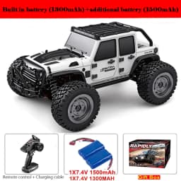 50 or 80KM/H Rc Cars 1/16 Off Drift Road 4WD with LED 2.4G Waterproof Remote Control Monster Truck for Adults and Kids Toy Gift