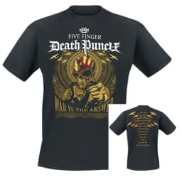 The Righteous Side of Hell Five Finger Death Punch T-Shirt Men Women Rock Band Graphic Tee Cotton Summer Streetwear Top