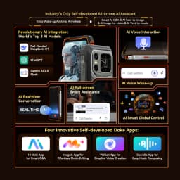 Blackview XPLORE 1 Outdoor 5G Rugged Smartphone Android 15, 6.78'' 2.4K Display, 16GB+512GB, 20000mAh, Waterproof Mobile Phone