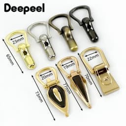 Deepeel 2/4/10Pcs 22-23mm D-Ring Bags Side Buckles Metal Clip Webbing Strap Belts Chain Handles Connector Hardware Accessories