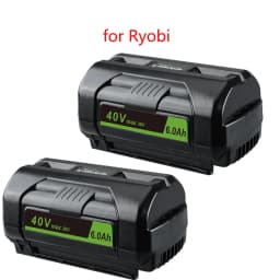 1/2/4Pcs OP4040A1 6.0Ah 40V ONE+ Li-Ion Battery Replace for Ryobi OP4015 OP4026 OP40401 OP4050 OP40501 OP4060A Tools Battery pin