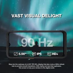 AGM H6 Lite Rugged Smartphone 4GB+128GB 50MP Camera 6.56 "HD+ IPS Display Phone IP68 IP69K 4900mAh NFC Smartphone