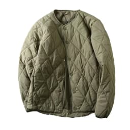 Classic Diamond Pattern! Windproof Waterproof! Lightweight Men's Cotton Jacket Warm Stand Collar Trendy Pure Color Winter Coat