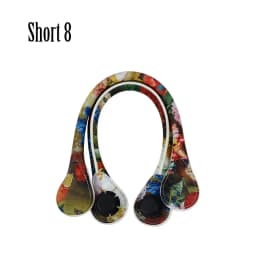 TANQU New 1 Pair Short Long Floral Print Soft Faux PU Leather Handle for Obag Classic Mini O Bag Women Shoulder Handbag