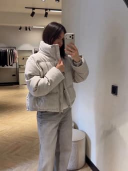 Hooded Stand Collar Fitted Puffer Coat Zip‑Up Oversized 2026 Winter Women Warm Padded Jacket Glam Causal Lady Cotton‑Padded Coat