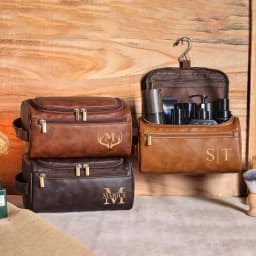 Custom Pattern Hanging Toiletry Bag, Classic Portable Wash Bag for Shaving & Skincare Supplies, Great for Business Daily Travel