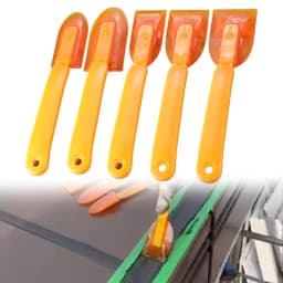 5PCS Rubber Caulking Tool Caulk Finishing Tool Multifunctional Sealant Spatula Spreader Silicone Caulk Finishing Smoothing Tool