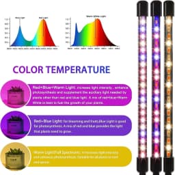 3 Colors LED USB Grow Light Phytolamp for Plants with Control Full Spectrum Fitolamp Lights Home Flower Seedling Clip Phyto Lamp