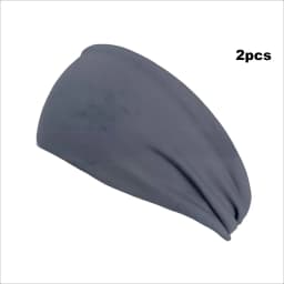 Elastic Wide Sports Headband For Yoga/Gym/Running - Sweat-Wicking Stretchy Turban Headwrap, Multiple Colors Available