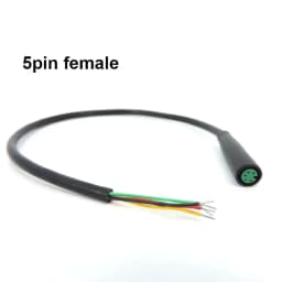 M6 2 3 4 5 6 Pin Julet Electric Butt Plug Connector Wiring Line Scooter Brake Cable Pluger Signal Sensor W28
