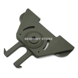 Tactical Double Magazine Holster Universal 9mm .40 Caliber Stack Mag Holder with 1.5-2 Inches Belt Clip and Paddle for Hunting