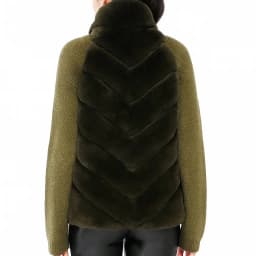 Black Friday Bestseller | Winter Rex Rabbit Fur Sweater Jacket | LAST STOCK • Lock Price | In Stock Select Sizes Only 250811