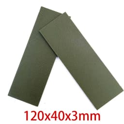 2pieces Composite G10 Knife Handle Material for DIY Handmade Knife Handle Making Material G10 Tool Patch Material 120x40x3mm