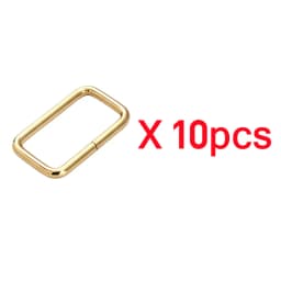 10-50pcs Rectangle Metal Buckles 13-38mm O Ring Webbing Belt Leather Rings Clasp Handbag Strap Clip Adjuster Hook Accessories
