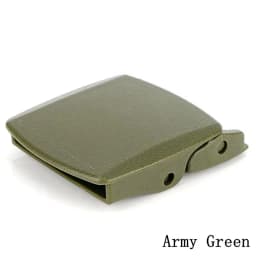 2/5/10 Pack 38mm/ 1-1/2 inch Plastic Colorful Craft Buckles for DIY Men Belt Canvas Military Adjustable Webbing Automatic Buckle