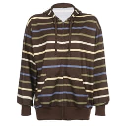 Aesthetic Sweatshirt Striped Long Sleeve Tops with Pockets Hoodie for Women Grunge Emo y2k Clothes Streetwear