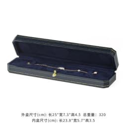 Golden Lace Octagonal Snap Button Jewelry Box Jewelry Storage Box Ring Box Bracelet Box Jewelry Packaging Box