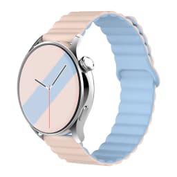 20mm 22mm Magnetic Loop For Samsung Galaxy watch 5 pro 7 6 4 Classic 42mm 46mm Silicone link bracelet huawei GT 2-2e-3-4 strap