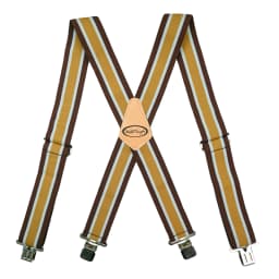 Suspenders Man For Pants 2" Wide Adjustable and Elastic Braces X Shape With Strong Clips - Heavy Duty Elastic Braces For Men