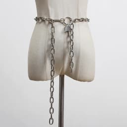 EAM Metal Chain Cool Irregular Design Long Belt Personality Women New Fashion Tide All-match Autumn 2026 1DH8761