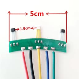2-Wheels Electric Vehicles Motor Hall Sensor With Board Cable 213 Motor Hall Sensor 60 Degree For Element E-Bike