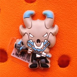 Original 1pcs Game Characters PVC Shoe Charms Accessories Decorations Cute Funny Animal Mask Designer Buckle Kids Gift
