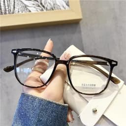 Finished Ladies Myopia Glasses Retro Anti Blue Light Blocking Near Sight Eyeglasses Optical Prescription Short-sight Eyewear
