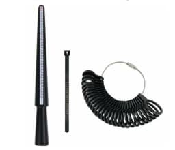 Ring Measurement Tools Finger Ruler Flexible Tape Measure Ring Ring Ring Rod Ring Size Hand Size Measurement Ring
