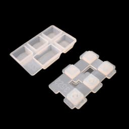 DIY Set Manual Mechanical Gaming Keyboard Key Caps Resin Clavier Silicone Molds Keycaps Mold For Art Epoxy Handmade Crafts