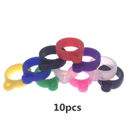 Rubber Ring Rope Pen Lanyard Holder Soft Hoop Anti-Lost Necklace Lanyards Ring Protect Small Household Appliance Accessories