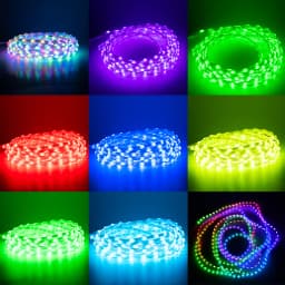 LED String Lights Dream Color Accessories WS2811 RGBIC Addressable Individually Fairy Light 5V Room TV Party Kitchen Decoration