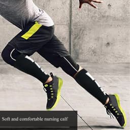1Pcs Calf Compression Sleeves for Men and Women - Leg Compression Sleeve - Calf Brace for Running, Basketball, Cycling, Travel