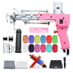 Tufting Gun 2 IN 1 Electric Carpet Tufting Gun Can Do Both Cut Pile and Loop Pile Hand Gun Carpet Weaving Flocking Power Tools