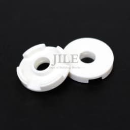 30pcs Moc Building Blocks Tile Round 2x2 with Hole 15535 DIY Creative Enlighten Bricks Compatible Assembles Construction Toys