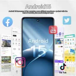 K-Touch Mobile Phones C27 Ultra Smartphone 7.3 Inch Android 15 Cell Phone 8000mAh Face Unlock 5G Dual SIM 16+48MP Camera Global Version Cellphones For Men Women Gifts