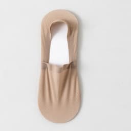 Man Breathable Invisible No Show Male Ice Silk Ankle Sock Slippers Summer Hollow Out Mesh Thin Anti-slip Low Cut Boat Socks