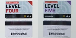 High Quantity Text Clear Letters Printed PVC SCP Hard Card Patches,top Hardboard,hardcard 8.5*5.5CM WF23461