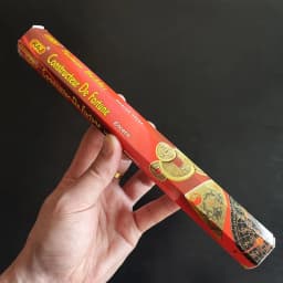 T Fragrances India Incense Stick Handmade Aromatherapy Sticks 20 Sticks Per Box Sandalwood Lavender Meditation Incenses