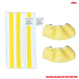 Mop Cloth Rags Parts For Karcher Easyfix SC2 SC3 SC4 SC5 Vacuum Cleaner Replacement Microfiber Cleaning Pad Cover Steam Mop