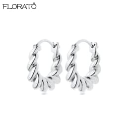 925 Silver Needle Korean Style Hoop Earrings Elegant Fashion Jewelry Minimalist Exquisite For Women Birthday Gifts